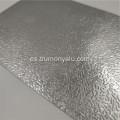 Hoja de placa en relieve de aluminio de decoración